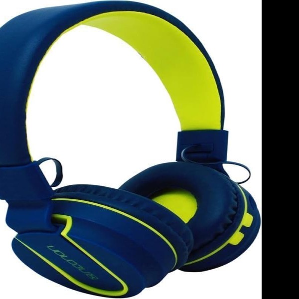 AUDIFONOS DIADEMA BT RUBBERIZED NBH-05 AZUL NECNON E.1